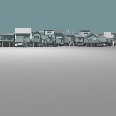 3d stilth houses